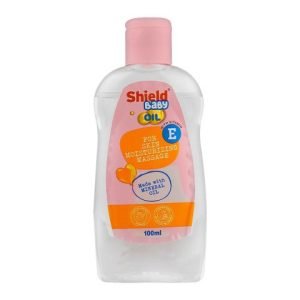 Shield Vitamin E Baby Oil – Skin Moisturizing & Massage Oil for Babies (100ml)