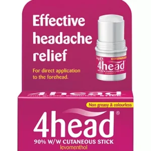 4head Stick – 3.6g for Quick Relief from Headaches